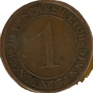 1 reichspfennig - Germany